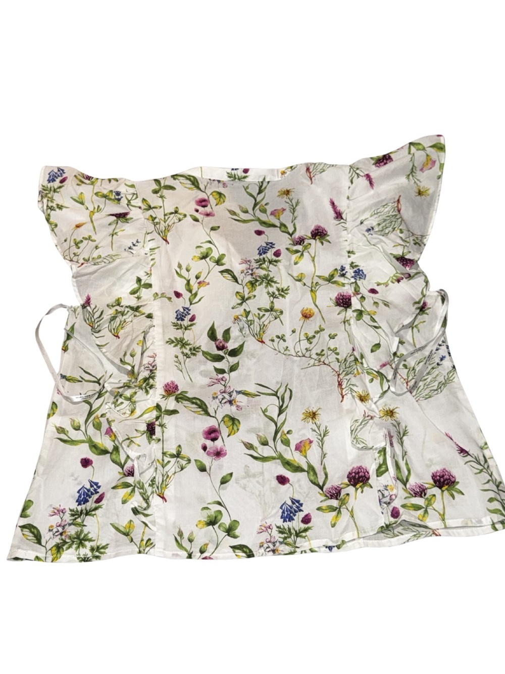 Marc New York Botanical Wildflower Ruffle Blouse -
Size Medium - Picture 8 of 13